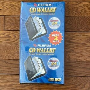 Fuji 24 CD DVD wallet new in package